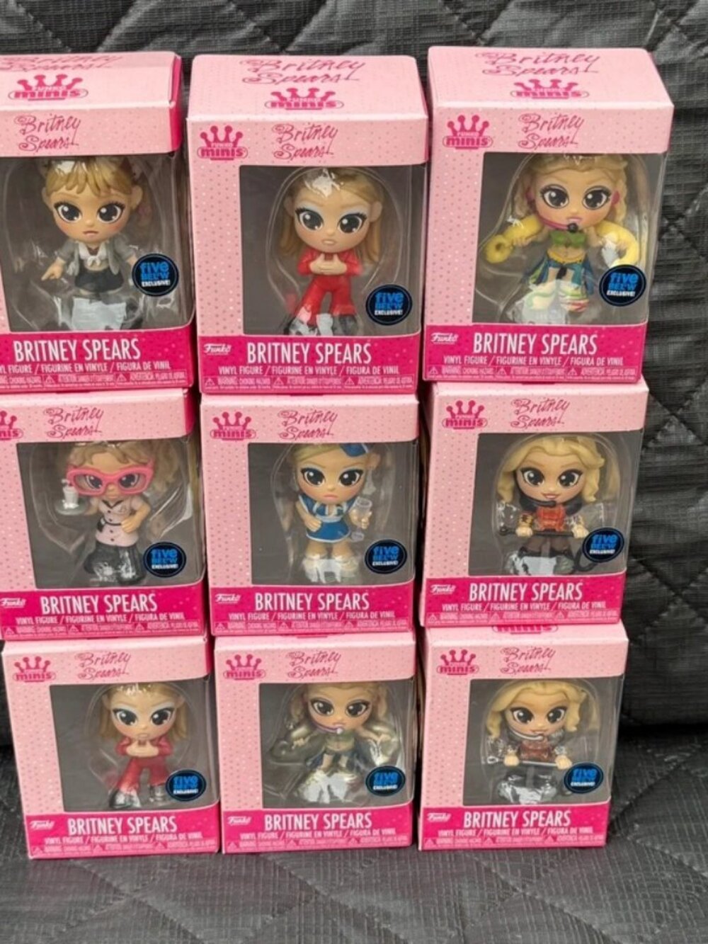 Britney Spears Funko Minis Complete Set of 9